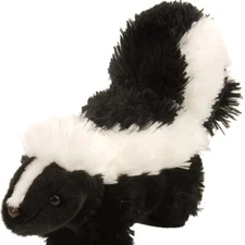 Wild Republic Mini Skunk Plush, Stuffed Animal 7" Plush Gifts for Kids All Ages