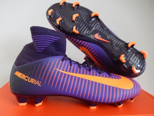 Nike Jr Mercurial Superfly V Fg Purple Dynasty Sz 4Y-Womens Sz 5.5 [831943-585]