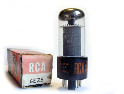 6EZ5 RCA NOS Tube Röhre Lampe TSF Valvola Valvula Valve