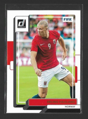 2022-23 Panini Donruss Soccer Erling Haaland Donruss Base #84