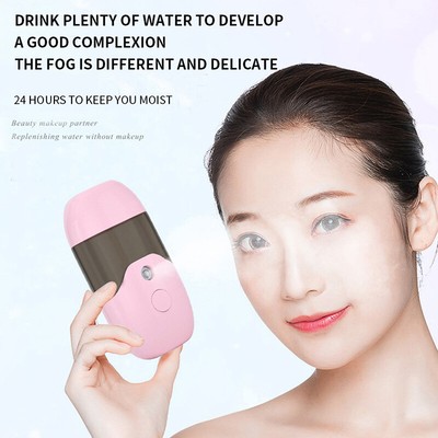 50ML Mist Sprayer Face Steamer Mini Nano Spray Facial Humidifier Moisturizi ZR