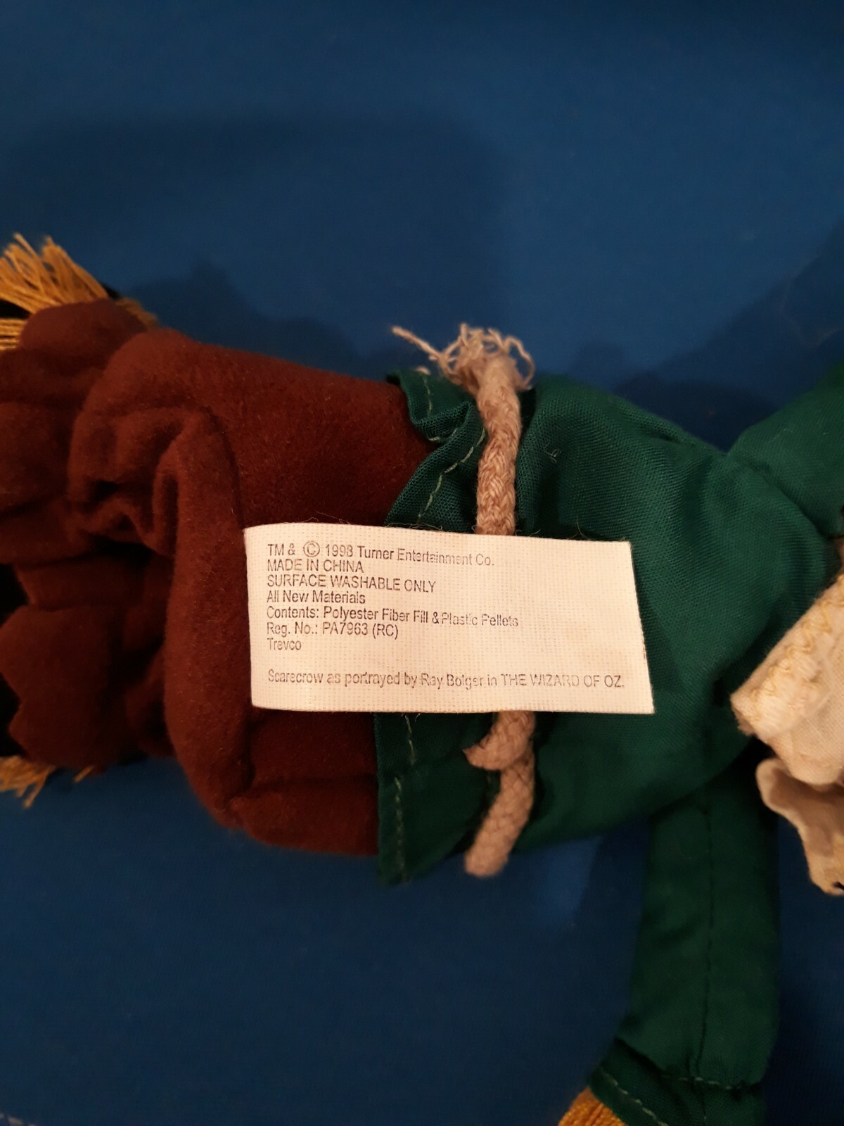 Wizard of Oz BEANIE BABY DOLLS Warner Bros Turner 1998 Land of Oz  RARE SET