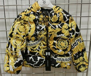 versace padded jacket