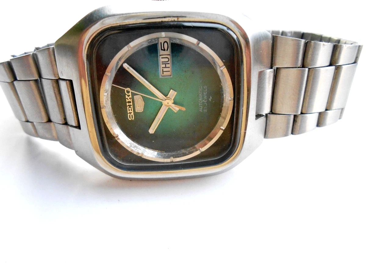 Seiko green square sale