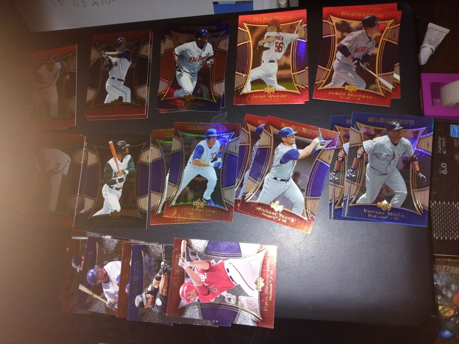 2007 Upper Deck Elements Baseball Cards Lots of 2