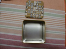 Blechdose mit Deckel von Fossil 10 x 10 x 6cm