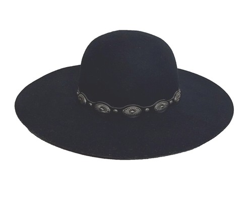Scala Collezione Vintage-Inspired Black Felt Cloche Feather Detail Wool Hat Scala Black Wool Hat for Sale up to 90% Off: Poshmark main image 3