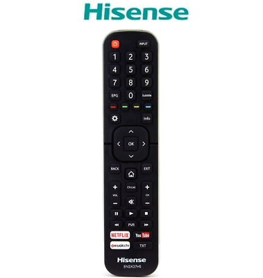 Ersatz-Fernbedienung EN2X27HS Für Hisense TV - Kompatibel Mit Vielen Modellen (H65N5300, H55EA6000, H40M3300 U.v.m.)