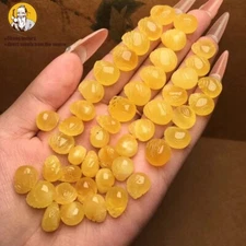 (2 pcs/pack) Natural beeswax carved money bag accessories DIY accessories