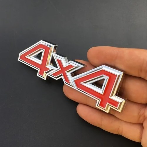 3D Metal Chrome 4x4 Car Emblem Badge Rear Trunk Tailgate Sticker Accessories - Picture 5 of 23