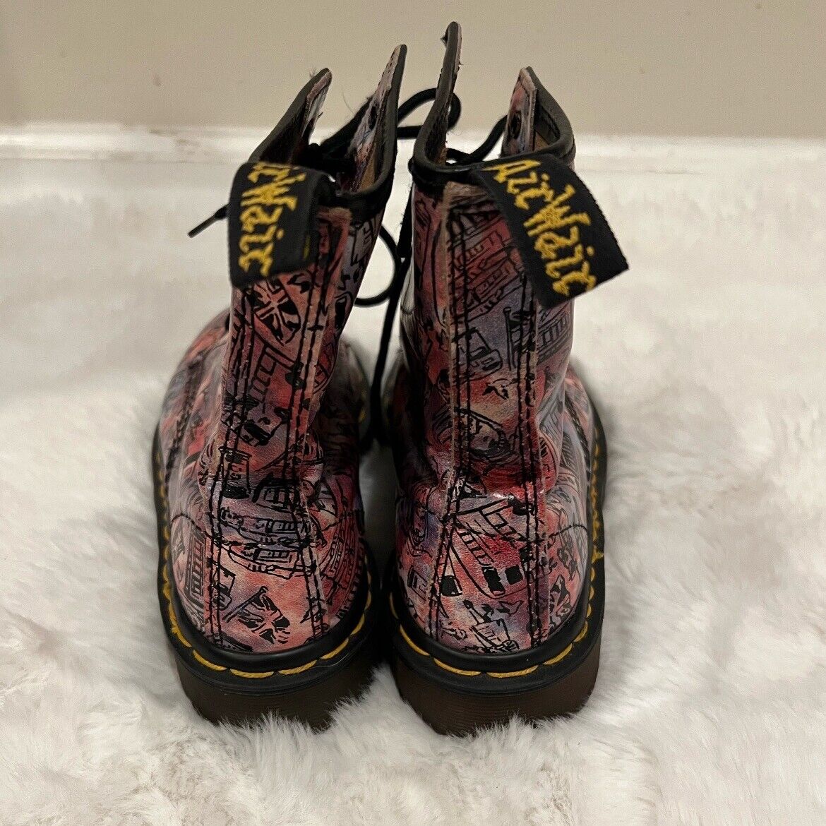 Super Rare Dr Martens Vintage 90's London Scene A… - image 7