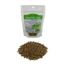 Bean Salad Sprouting Seed Mix- Organic- 1/4 Lbs (4 Oz.) - Mix of Bean Sprout ...