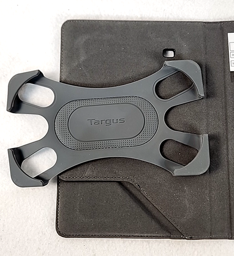 Targus Fit-n-Grip 7"-8" 360 Rotating Black Tablet Case Galaxy Kindle iPad Nexus - Picture 7 of 11