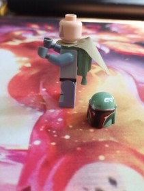 LEGO Star Wars Minifigure: Boba Fett w/ Beard Stubble (sw0396) 9496 Desert Skiff