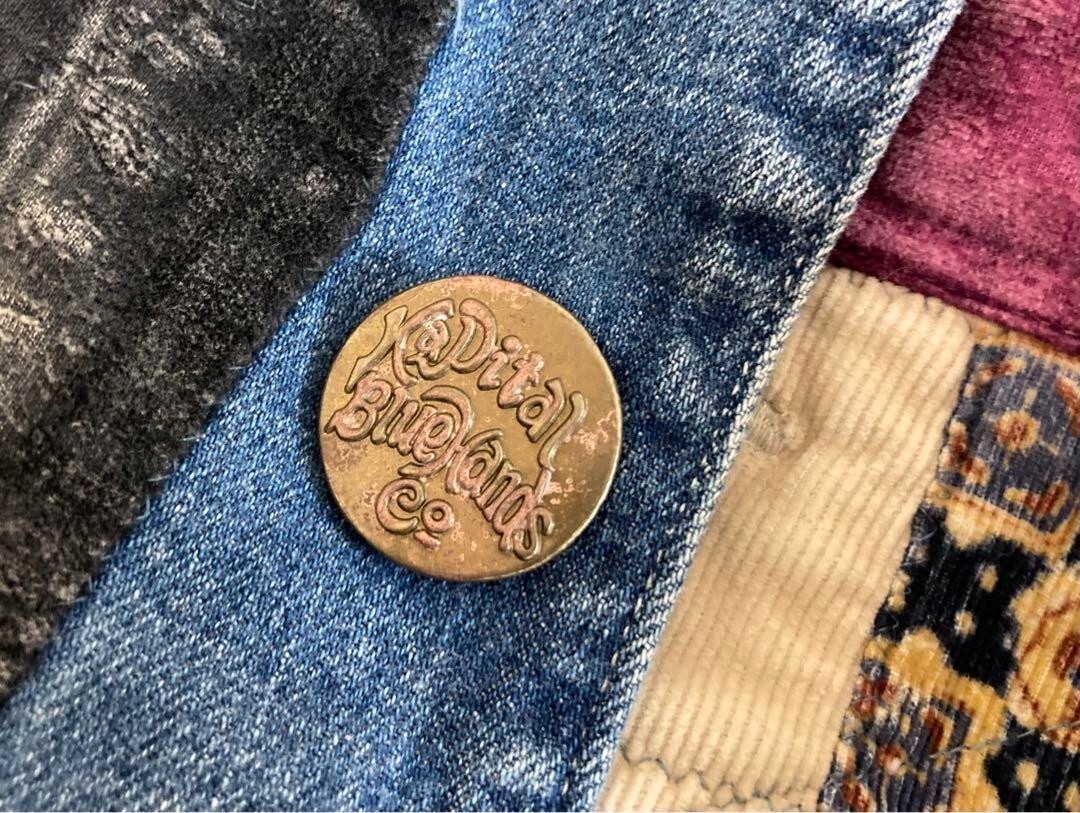 KAPITAL キャピタル　kapital×kountry ジャケット　L KAPITAL KOUNTRY Patchwork DENIM Jacket Size 1 S Japan | eBay