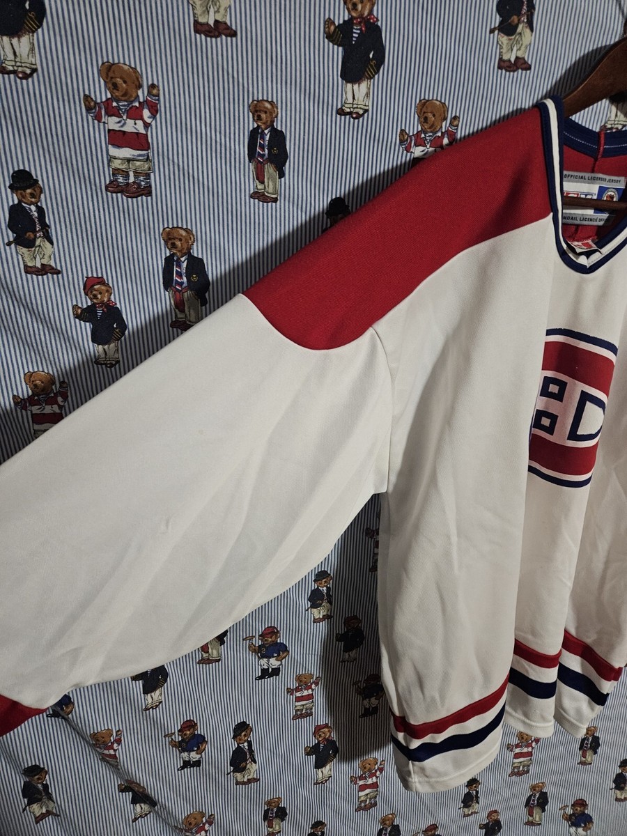 Maillot Vintage Montreal Canadiens – Années 1990, Taille XL, CCM Maska, Fabrication Canada