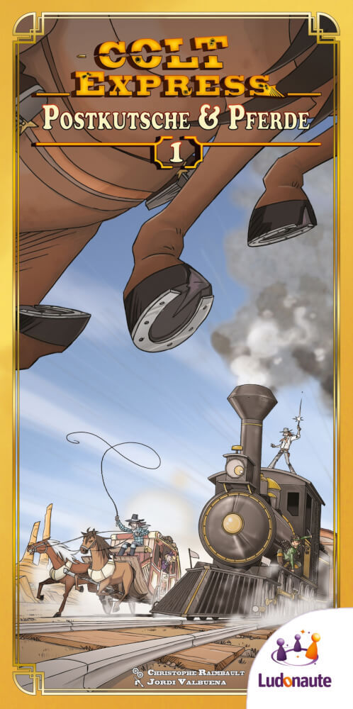 Thumbnail - Asmodee Colt Express - Postkutsche Pferde