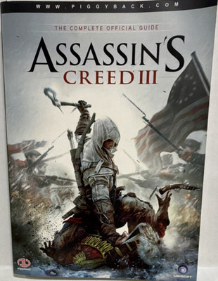 Piggyback Assassin s Creed III Strategy Guide w/ Map Poster 2012