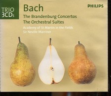 Bach / The Brandenburg Concertos - The Orchestral Suites - 3xCD Fatbox