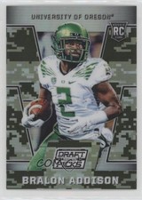 2016 Panini Prizm Collegiate Draft Picks Camo /199 Bralon Addison #134 1k5