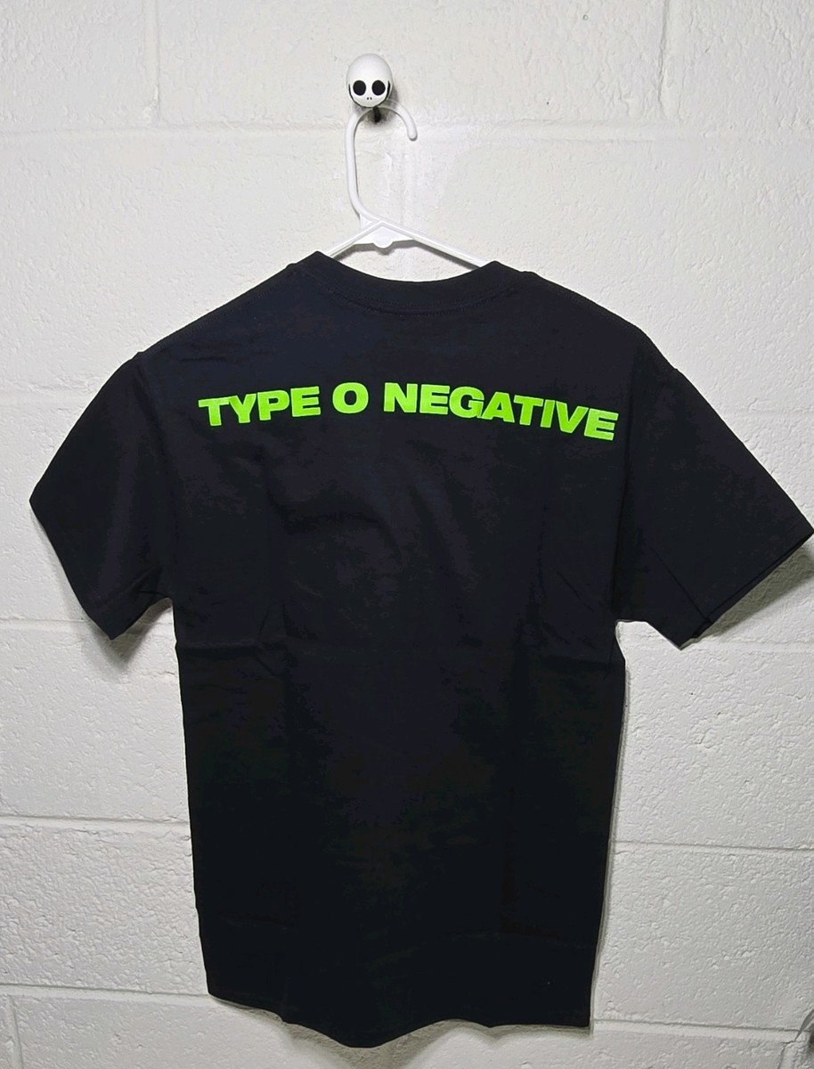 レジェンド TYPE O NEGATIVE Tシャツ ブラック M 海外限定 Type O Negative Black Green T-Shirt Men's NWT Spencer's SZ Small