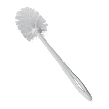 15 Inch Toilet Brush White Bowl Cleaner Bathroom Scrub Brush Heavy Duty Tool Kit