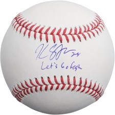 Kyle Stowers Miami Marlins Autographed Baseball with 