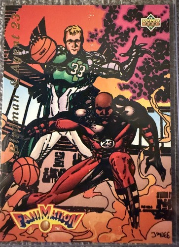 1992-93 Upper Deck - FaniMation Michael Jordan, Larry Bird #510