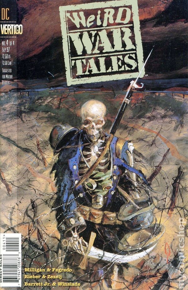 Weird War Tales #4 FN 1997 Stock Image