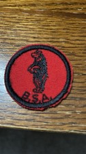 BOY SCOUT PATCH PATROL MEDALLION FELT BLACK B...