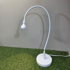 USED IKEA JANSJO  Led Flexible Gooseneck 3w LED Desk Lamp White Minimal Sleek