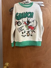 Kids size 8 The Grinch Sweatshirt NWT