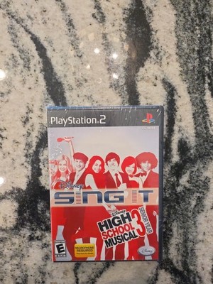 Disney Sing It High School Musical 3 Senior Year PlayStation 2 BRAND NEW SEALED