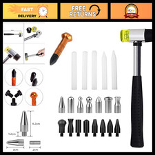 22pcs Paintless Dent Repair Kit - Car Body Dent Removal Tools With Hammer Knoc