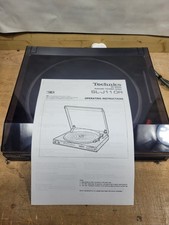 Technics SL-J110R Stereo Record Player Turntable. New Belt and Stylus Fitted.