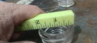 Vintage Pyrex No.21  Glass Lid Cover for 6 Cup Coffee Percolator ??
