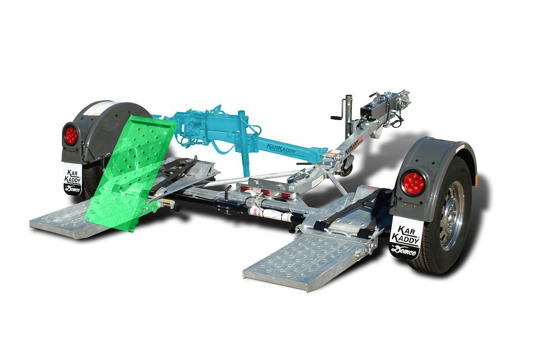 Demco RV 9713045 Car Dolly For Towing Vehicles W/42" Min and 76"Max Tread Width