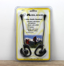 Midland AVP1 VOX Hands-Free Headset Microphones For 2 Way Radios 2pk C66 MB