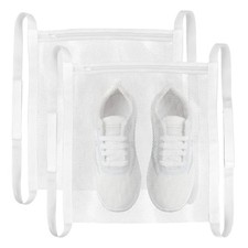 2 Pack Sneaker Dryer Bag 15.7x15.7 Inch Dry Net Bag for Dryer with Zipper and
