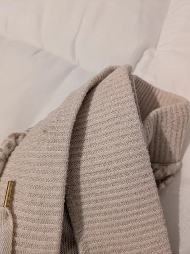 Conjunto de pijama Honeydew Intimates 2 peças jersey tamanho M branco e laranja - Imagem 2 de 4