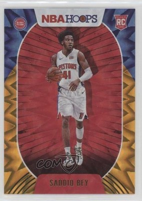 2020-21 Panini NBA Hoops Orange Explosion /25 Saddiq Bey #237 Rookie RC 0m89