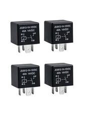 4 Pack Car Relay 4 Pin 12V 40 Amp Model No : JD2912-1H-12VDC 40A 14VDC, Car Rela
