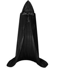 Adults Witch Sarah Hooded Cloak Cape Winiifred Sisters Halloween Cosplay Cost...