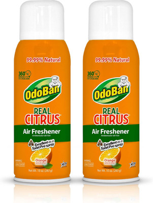 Aroma Eliminator, 360-Degree Continuous Spray Natural Oil Real Citrus Air Freshe