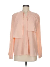 Assorted Brands Women Pink Long Sleeve Blouse M