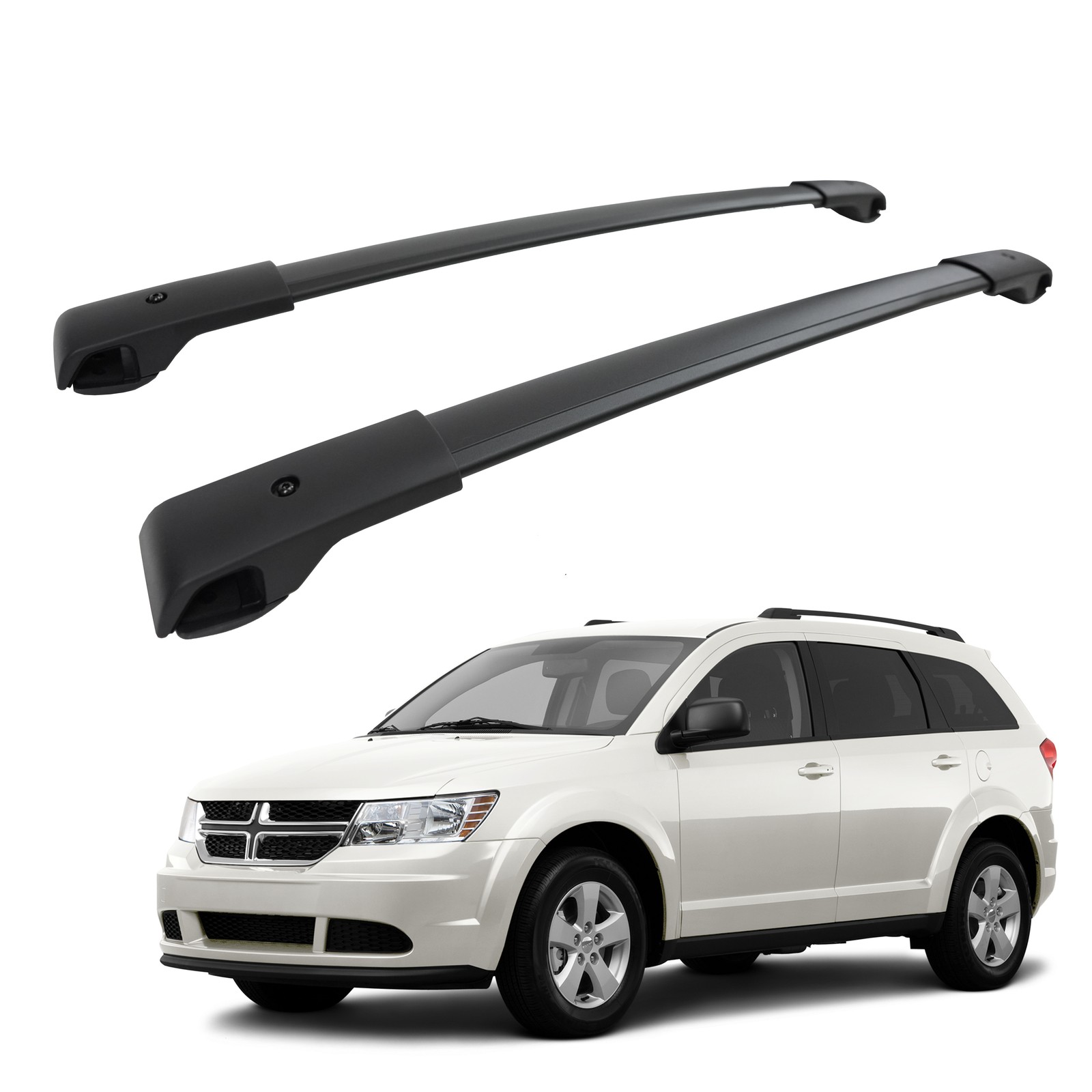 Barres de toit style OEM aluminium de haute qualité Dodge Journey 08-18