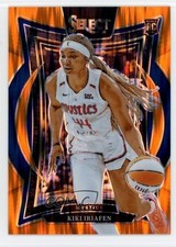 2025 Panini Select WNBA Concourse Orange Flash Prizm Kiki Iriafen Rookie RC 12xs