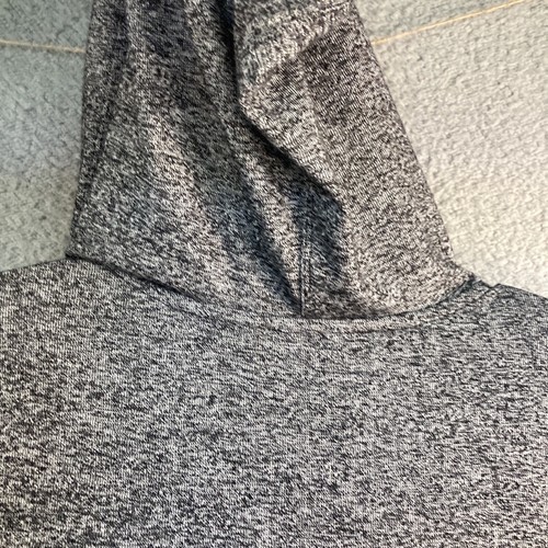 Christopher & Banks Womens Hooded Pullover Top Gray Embroidered Soft Size Small - Picture 11 of 11