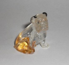 Alte Miniaturfiguren - Hunde: Mops groß (eig...
