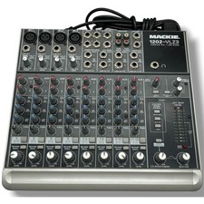 Mackie 1202-VLZ3 12 Channel Premium Mic Line Analog Mixer XDR2 Preamps 1202VLZ3